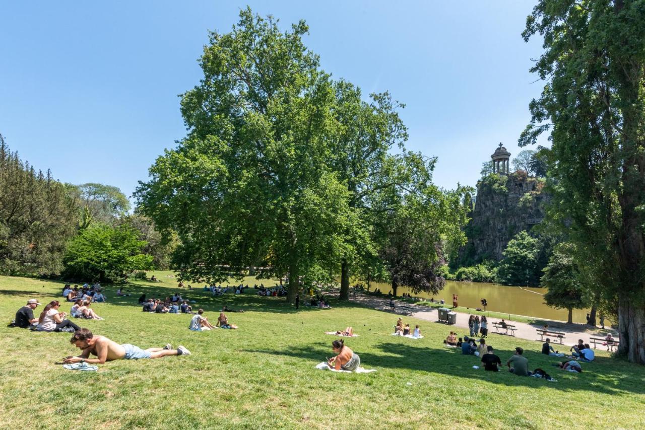 Nets Inn Apartments - Buttes Chaumont C Paris Dış mekan fotoğraf